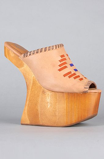  The Hopie Shoe in Tan Brown Combo 
