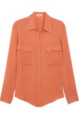 L'Agence Silk Shirt