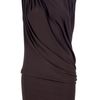 Lanvin Draped Dress in Gray (anthracite) - Lyst