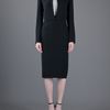 Lanvin Pencil Skirt in Black - Lyst