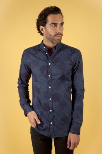  Libertine Hunter Shirt Sparrow Blackblue 