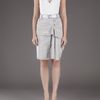 Marc Jacobs Flounce Skirt in Beige (grey) - Lyst