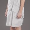 Marc Jacobs Flounce Skirt in Beige (grey) - Lyst