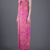 Mw Matthew Williamson Maxi Dress in Pink - Lyst