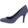 Nine West Nine West Womens Ambitious Pump in Blue (navy/white fabric) - Lyst