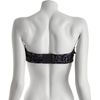 Shoshanna Black Floral Downtown Ditsy Ruffle Bandeau Bikini Top in Black - Lyst