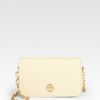 Tory Burch Robinson Convertible Flap Bag in Beige (ivory) - Lyst