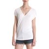 Vince Double Vee Tee in White - Lyst