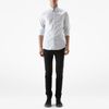Acne Slim Check Small Shirt  in White for Men - Lyst