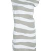 Balenciaga Striped Dress in Gray (white) - Lyst
