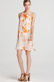 Diane Von Furstenberg One Shoulder Dress Liluye - Lyst