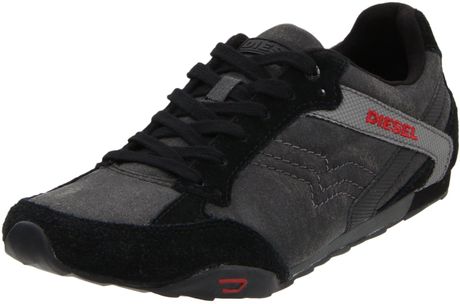 Diesel Eagle Loop Laceup in Black for Men (black/castlerock) - Lyst