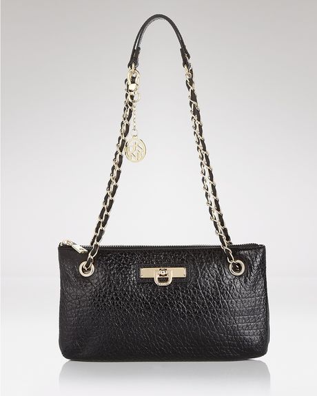 Dkny Chain Strap Shoulder Bag in Black - Lyst