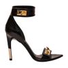 Givenchy Leather and Suede Sandal in Black - Lyst
