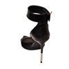 Givenchy Leather and Suede Sandal in Black - Lyst