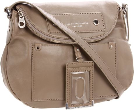 Marc By Marc Jacobs Preppy Leather Cross Body in Gray (cement) - Lyst