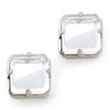 Marc By Marc Jacobs Cubes Stud Earrings in White - Lyst