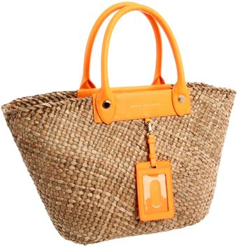 Marc By Marc Jacobs Preppy Straw Tote - Lyst