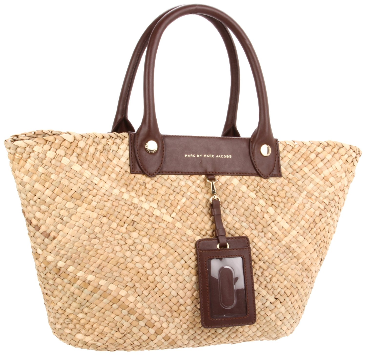 Marc By Marc Jacobs Preppy Straw Tote in Brown (molasses) Lyst
