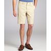 Prada Khaki Cotton Flat Front Shorts in Khaki for Men - Lyst
