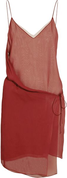  Silkchiffon Wrap Dress 