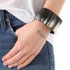 Zeffira Lineare Bangle in Brown (black) - Lyst