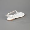 Balenciaga Studded Sandal in White - Lyst