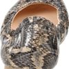 Boutique 9 Boutique 9 Womens Augustina Ballet Flat in Gray (black gold snake) - Lyst