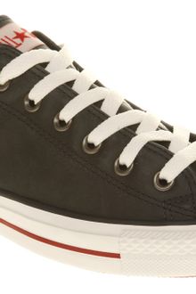 Converse All Star Leather Ox Low Navyred Smu - Lyst