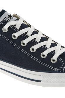 Converse All Star Ox Low Navy Blue Canvas - Lyst