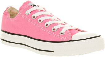Converse All Star Ox Low Pink Canvas - Lyst