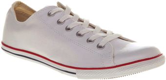 Converse Chuck Taylor Slim White - Lyst