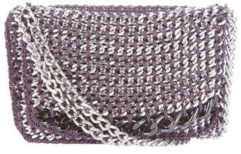 De Couture Chain Clutch - Lyst