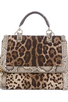 Dolce & Gabbana Animal Print Bag - Lyst