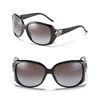 Gucci Oversized Transparent Rounded Square Black Sunglasses in Black (shiny black) - Lyst