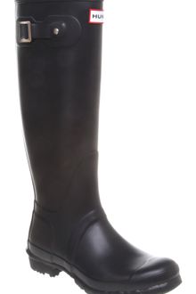Hunter Original Welly Womens Navy - Lyst