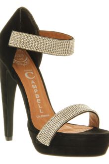 Jeffrey Campbell Monica High Heel Black Suede - Lyst