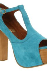 Jeffrey Campbell Foxy Heel Platform Sandals