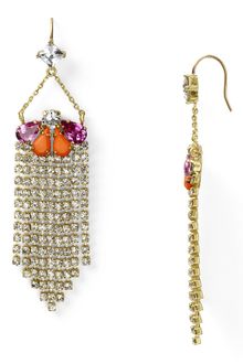 Juicy Couture Fringe Earrings - Lyst