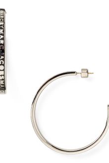 Marc By Marc Jacobs Classic Marc Hoop Earrings - Lyst