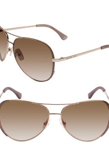 Michael Kors Michael Sicily Aviator Sunglasses - Lyst