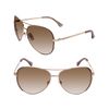 Michael Kors Michael Sicily Aviator Sunglasses in White - Lyst
