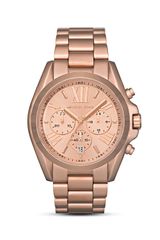 Michael Kors Michael Womens Rosegold Tone Watch 43mm