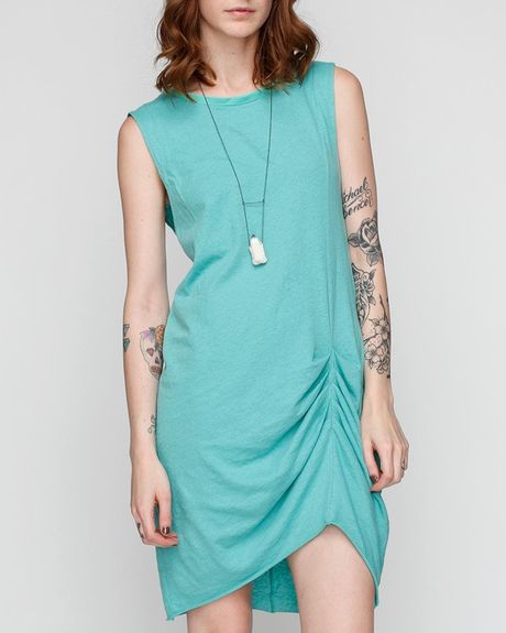 Rag & Bone Canton Dress in Blue (turquoise) - Lyst