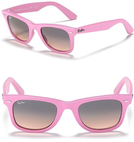 ray ban wayfarer pink frame
