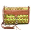 Rebecca Minkoff Woven Leather Mac Bag in Brown (yellow) - Lyst