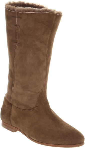  Chloe Flat Mid Boot Antilope Sde 