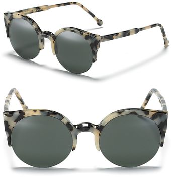 Super Lucia Rounded Spectacles - Lyst