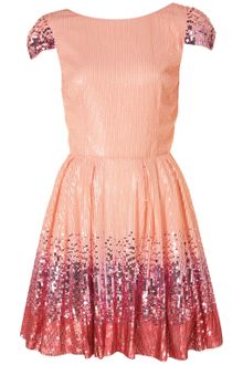 Topshop Ombre Sequin Prom Dress By Dress Up Topshop - Lyst