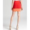 Bcbgmaxazria Skirt Joelle Color Block in Red (red berry combo) - Lyst